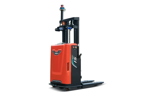 สแต็กเกอร์ AGV กึ่งไฟฟ้า i-Series 1.5–1.6 ตัน (Fork Over Stacker AGV)